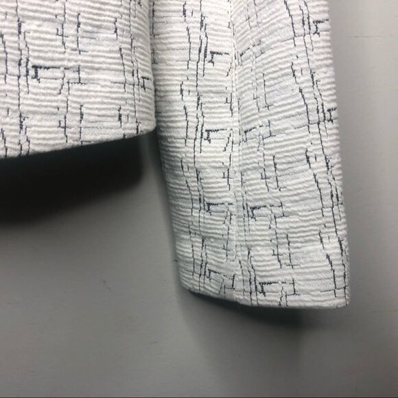 Halogen Textured Cream Blazer Size Large Business Casual Classic - Picture 3 of 8